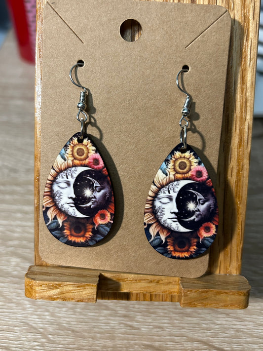Moon earrings