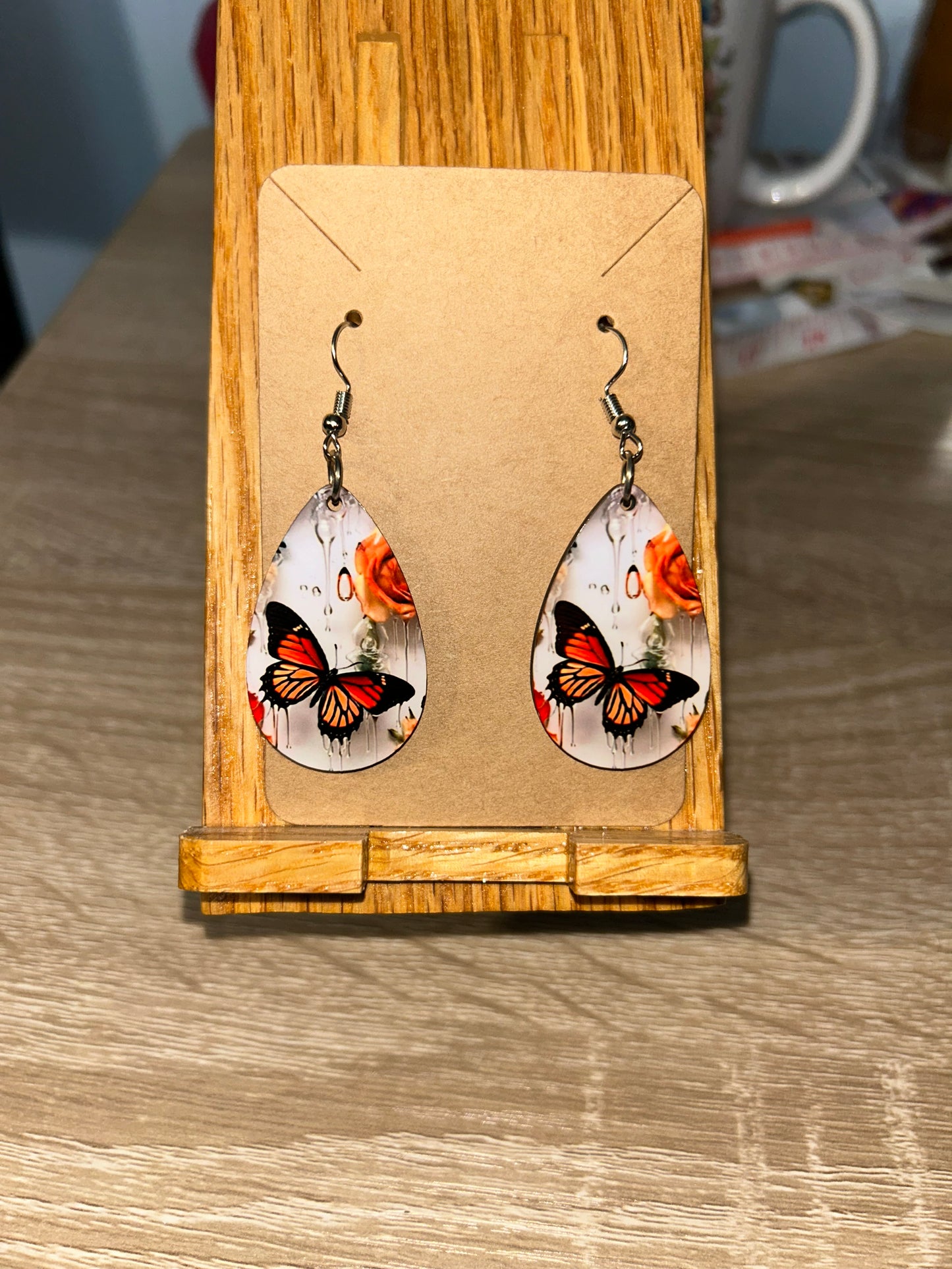 Butterfly earrings