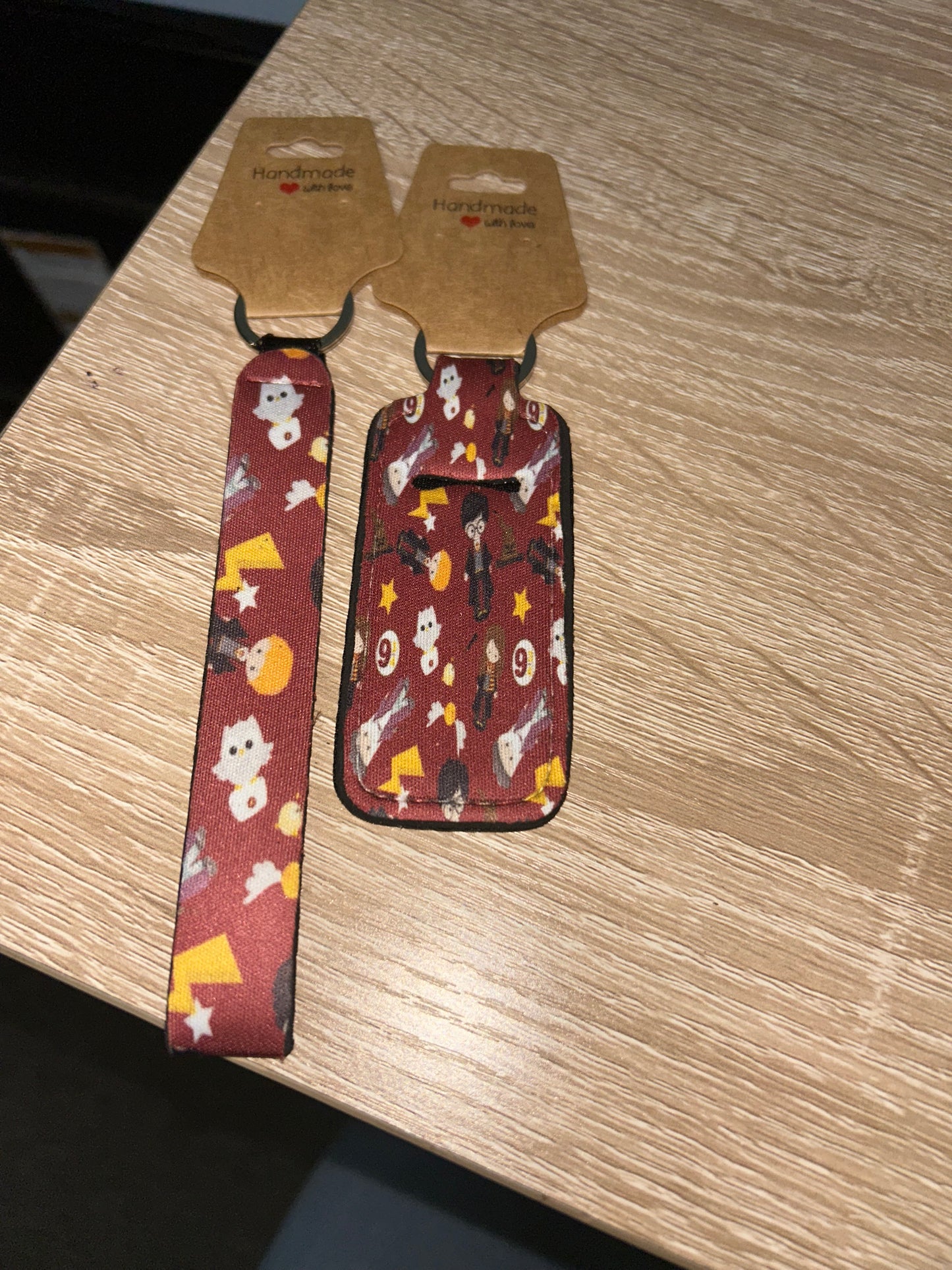 Chapstick fob/wristlet set